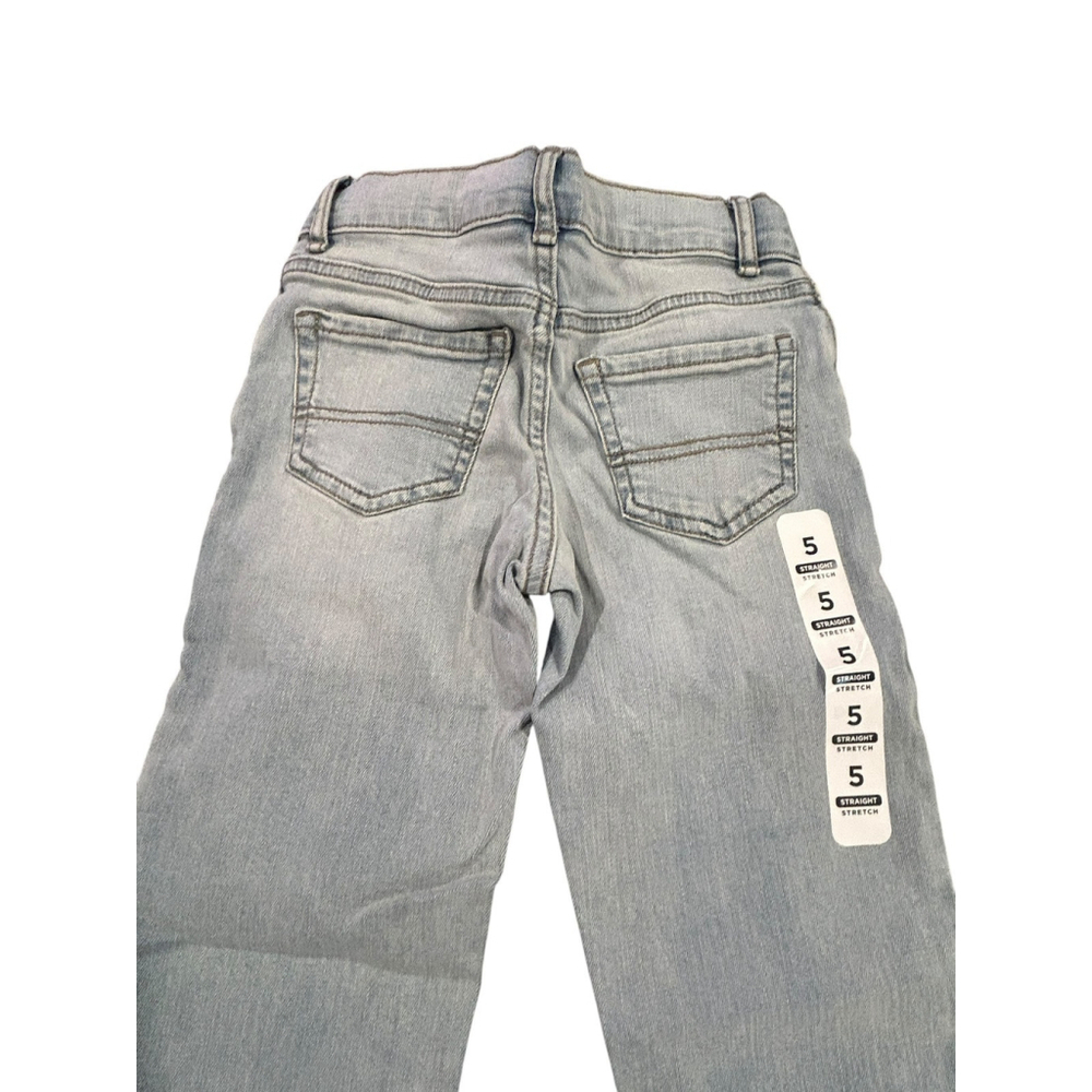 The Children's Place Jeans Boys Size 5 Fairfield Denim Straight Adjustable Waist - Picture 10 of 11
